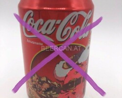 CCC178 Santa Claus 1997 Edition 1997 Austria 2 EURO Coke Collection, Coke Collector, Coke Can Collection, Cola Dosen Sammlung