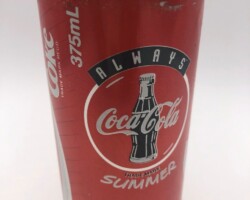 CCC186 Coca Cola "Always Summer" 375ml 2002 Australia 2 EURO Coke Collection, Coke Collector, Coke Can Collection, Cola Dosen Sammlung