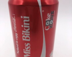 CCC192 "MISS BIKINI" 2013 Hungary 2 EURO Coke Collection, Coke Collector, Coke Can Collection, Cola Dosen Sammlung