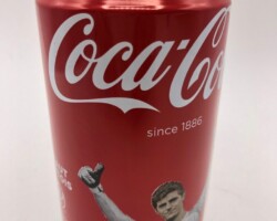 CCC193 "Thibaut Courtois Euro 2016 Belgium 2 EURO Coke Collection, Coke Collector, Coke Can Collection, Cola Dosen Sammlung