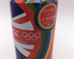 CCC197 Olympic Entrez Le Rythme 2012 France 2 EURO Coke Collection, Coke Collector, Coke Can Collection, Cola Dosen Sammlung