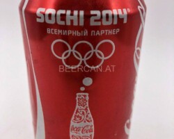 CCC202 Sochi 2014 Edition 2013 Russia 2 EURO Coke Collection, Coke Collector, Coke Can Collection, Cola Dosen Sammlung