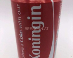 CCC204 Share a Coke with our "KONINGIN" 2013 Belgium 2 EURO Coke Collection, Coke Collector, Coke Can Collection, Cola Dosen Sammlung