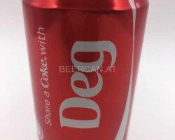 CCC206 Share a Coke with your "DEG" 2013 Norway 2 EURO Coke Collection, Coke Collector, Coke Can Collection, Cola Dosen Sammlung
