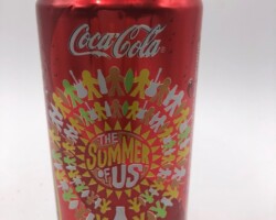 CCC216 "The Summer of us Edition" 375ml 2008 Australia 2 EURO Coke Collection, Coke Collector, Coke Can Collection, Cola Dosen Sammlung