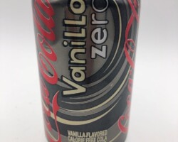 CCC217 Vanilla Zero with or without Swiss Sticker 355ml 2013 USA 2 EURO Coke Collection, Coke Collector, Coke Can Collection, Cola Dosen Sammlung