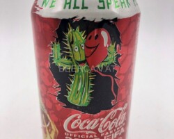 CCC311 We all speak Football 2006 FIFA World Cup 2006 Italia 2 EURO Coke Can Collection, Coke Can Collector, Cola Dosen Sammlung