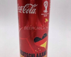CCC330 Deutschlaaand Deutschlaaand FIFA World Cup Brasil 2014 Austria 2 EURO Coke Can Collection, Coke Can Collector, Cola Dosen Sammlung