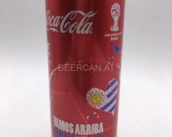 CCC334 Vamos Arriba Uruguay Fifa World Cup Brasil 2014 Italia 2 EURO Coke Can Collection, Coke Can Collector, Cola Dosen Sammlung