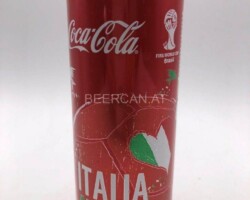 CCC335 Italia Ale Ale Fifa World Cup Brasil 2014 Italia 2 EURO Coke Can Collection, Coke Can Collector, Cola Dosen Sammlung