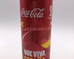 CCC336 Que Viva Espana Fifa World Cup Brasil 2014 Italia 2 EURO Coke Can Collection, Coke Can Collector, Cola Dosen Sammlung