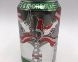 CCC343 Light UEFA Euro 2008 Gewinne alle 90 Minuten Edition No.8 2008 Austria 2 EURO Coke Can Collection, Coke Can Collector, Cola Dosen Sammlung