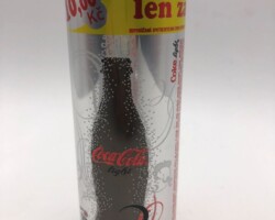 CCC353 Light 10,00 Kc Ochutnaj Len Za Black Bottle 250ml Slim Can 2011 Czech Republic 2 EURO