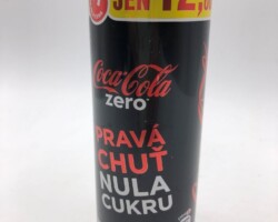 CCC359 Zero "12,00 Kc Ochutnaj len za Prava Chut" 250ml Slim Can 2013 Czech Republic 2 EURO