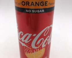 CCC376 Orange No Sugar 200ml Slim Can 2018 Australia 2 EURO