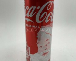 CCC437 Coca Cola Original "Santa Edition" 2021 Austria 2 EURO Coke can colection, coke can set, coke collector