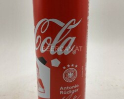 CCC443 Coca Cola Euro 2020 Antonio Rüdiger 02/24 2021 GERMANY 2 EURO coke can colection