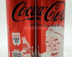 CCC462 Coca-Cola Zero Santa Claus Edition 2022 Austria 2 Euro Coke can collector Coke Can Collector