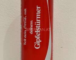 CCC468 Coca Cola Original "Teil Dein Coke mit Deinem Gipfelstürmer" 2013 Austria 2 EURO Coke can collector Coke Can Collector