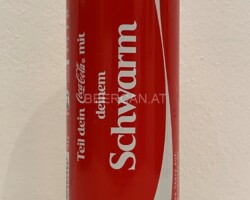 CCC471 Coca Cola Original "Teil Dein Coke mit Deinem Schwarm" 2013 Austria 2 EURO Coke can collector Coke Can Collector