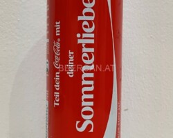 CCC472 Coca Cola Original "Teil Dein Coke mit DeinemrSommerliebe" 2013 Austria 2 EURO Coke can collector Coke Can Collector