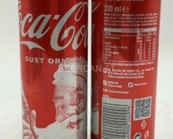 CCC475 Coca-Cola Original Santa Claus Edition 2022 Romania 2 EURO Coke can collector Coke Can Collector