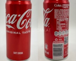 CCC481 Coca-Cola Original 300ml 2023 South Africa 2 EURO  Coke can collector Coke Can Collector