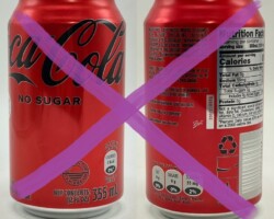 CCC491 Coca-Cola No Sugar Made in the Caribbian 2023 Aruba 2 EURO Coke can collector Coke Can Collector