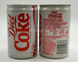 CCC495 Diet Coke 1995 Small 150ml Can UK 2 EURO  Coke can collector Coke Can Collector