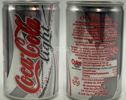 CCC499 Coca-Cola Light 2011 Small 150ml Can Germany 2 EURO  Coke can collector Coke Can Collector