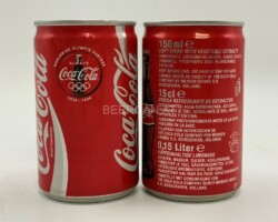 CCC511 Coca-Cola 1996 Small 150ml Can Netherlands 2 EURO Coke can collector, Coca-Cola Collection, Coke Collector