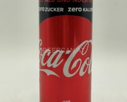 CCC514 Coca Cola Zero "Jetzt neu und noch Besser" 2016 Austria 330ml Slim Can 2 EURO Coke can collector, Coca-Cola Collection, Coke Collector
