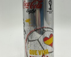 CCC516 Coca-Cola Light Fifa World Cup Brasil "Que Viva Espana 2014 Austria 330ml Slim Can 2 EURO Coke can collector, Coca-Cola Collection, Coke Collector