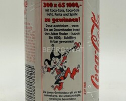 CCC556 Coca-Cola Light "Joker Dose" 1994 Austria 330ml 2 EURO Coke can collector, Coca-Cola Collection, Coke Collector