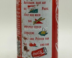 CCC563 Coca-Cola Original "Runter von der Autobahn" 1986 Germany 330ml 2 EURO Coke can collector, Coca-Cola Collection, Coke Collector