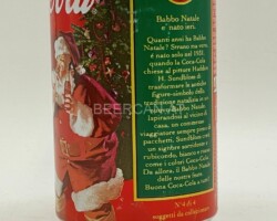CCC573 Coca-Cola Original "Babbo Natale No 4 di 4" 1996 Italy 330ml 2 EURO Coke can collector, Coca-Cola Collection, Coke Collector