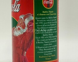 CCC577 Coca-Cola Original "Babbo Natale No 4 di 5" 1997 Italy 330ml 2 EURO Coke can collector, Coca-Cola Collection, Coke Collector