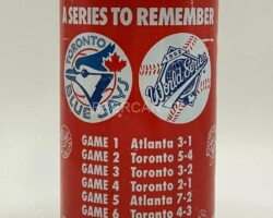 CCC586 Coca-Cola Classic "Toronto Blue Jays 1992 World Series Champs!" 1992 Canada 355ml 2 EURO Coke can collector, Coca-Cola Collection, Coke Collector