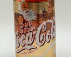 CCC608 Coca-Cola Senza Caffeina "Natale 2000 Aguri Coca-Cola! 7 di 7" 2000 Italy 330ml 2 EURO Coke can collector, Coca Cola Collection, Coke Collector
