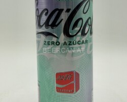 CCC626 Coca-Cola Zero Azucar K-Wave Limited Edition 330ml Slim Can 2024 Spain 2 EURO