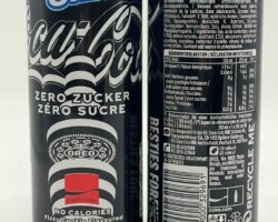 CCC627 Coca-Cola Oreo Limited Edition Zero Zucker 2024 Slim Can 250ml Austria 3 EURO Sold in Austria & Switzerland,