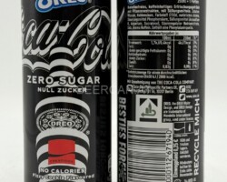 CCC645 Coca-Cola Oreo Limited Edition Zero Zucker 2024 Slim Can 250ml Germany 3 EURO Coke can collector, Coca-Cola Collection, Coke Collector