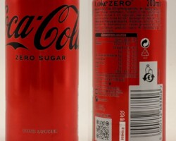 CCC668 Coca-Cola Zero Sugar 2026 Austria 200ml 2 EURO, Coke Can Collector Austria, Coca Cola Can Collection