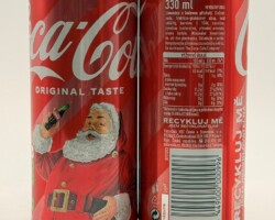 CCC671 Coca Cola Christmas Edition Czech 2025 Czech Republic 330ml 3 EURO, Coke Can Collection Austria, Coca-Cola Dosen Sammlung