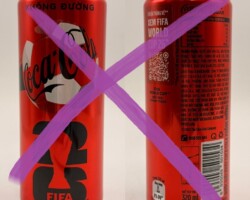 CCC682 Coca Cola Zero Fifa World Cup 26 2026 Vietnam 320ml 3 EURO, Coce Can Collection