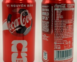 CCC683 Coca Cola Original Fifa World Cup 26 2026 Vietnam 235ml 3 EURO, Coce Can Collection
