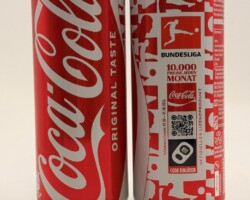CCC689 Coca Cola Original Bundesliga Edition 2026 Germany 500ml 3 EURO, Coke can collection, Beer can collector, Beer Can Museum Munderfing
