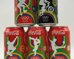 CCS021 Olympic Games London Set 2012 Austria 10 EURO Coke can collector Coke Can Collector