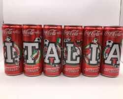 CCS029 ITALIA Set 2012 Italy 12 EURO Coke can collector Coke Can Collector