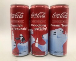 CCS041 Limited Ice Bear Edition 1-3 2014 Germany 8 EURO Coke can collector Coke Can Collector